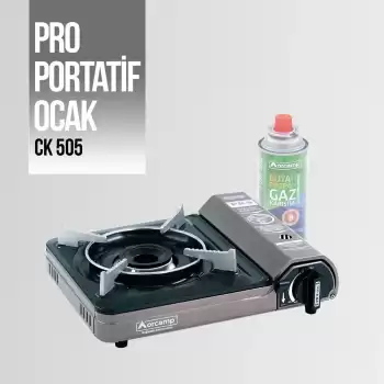 Orcamp Tekli Portatif Ocak Gaz Stop Emniyetli CK 505
