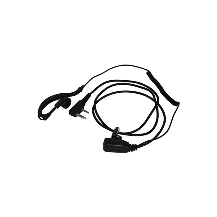 Bas Konuş Kulak Içi G Tipi Arkalıklı Spiral Pmr Telsiz Kulaklık