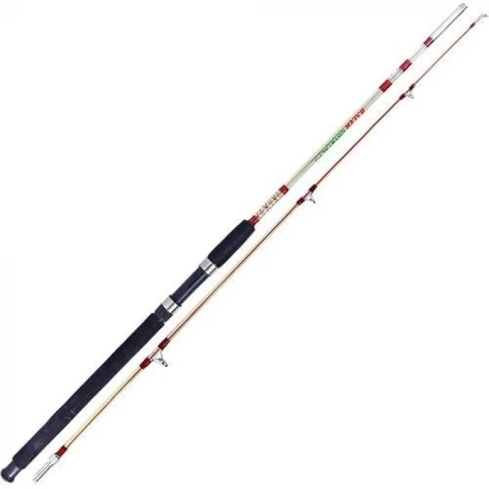 Bauer Crystal İki Parça Dolgu Şeffaf Bot Tekne Olta Kamışı 210cm / 100-200 gr