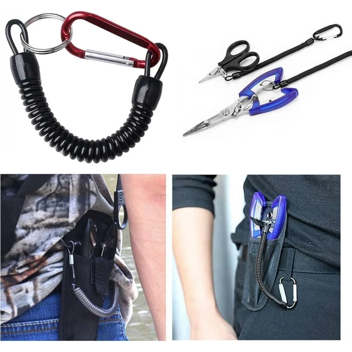 Bauer Yaylı Karabinalı Askı Aksesuar Kordonu