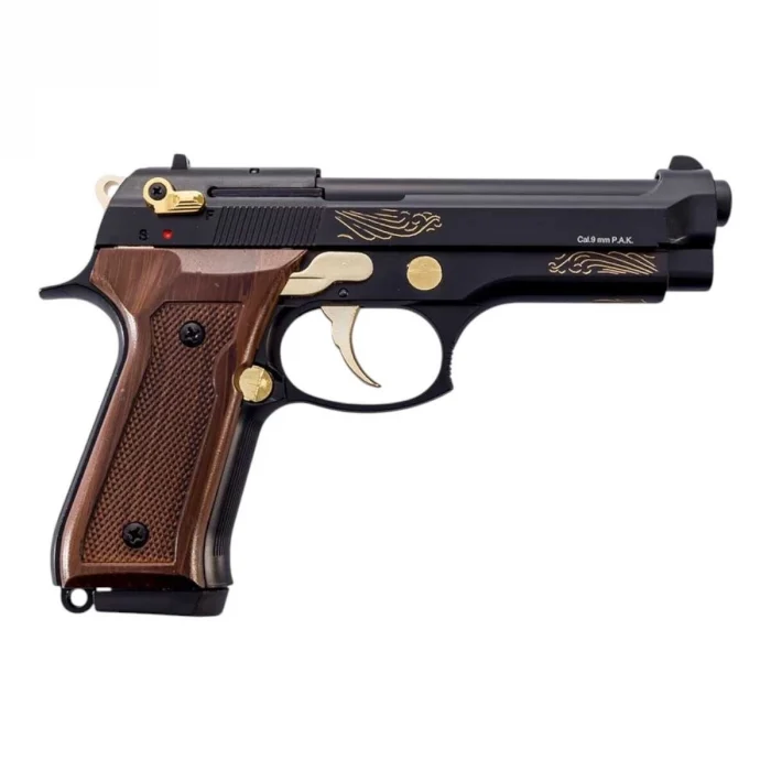 Blow F92 Kurusıkı Tabanca -Siyah Altın İşleme