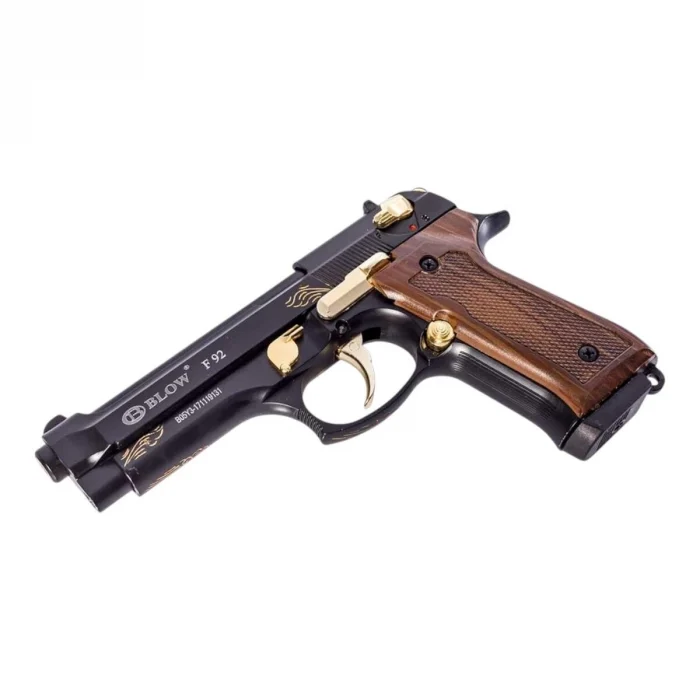 Blow F92 Kurusıkı Tabanca -Siyah Altın İşleme