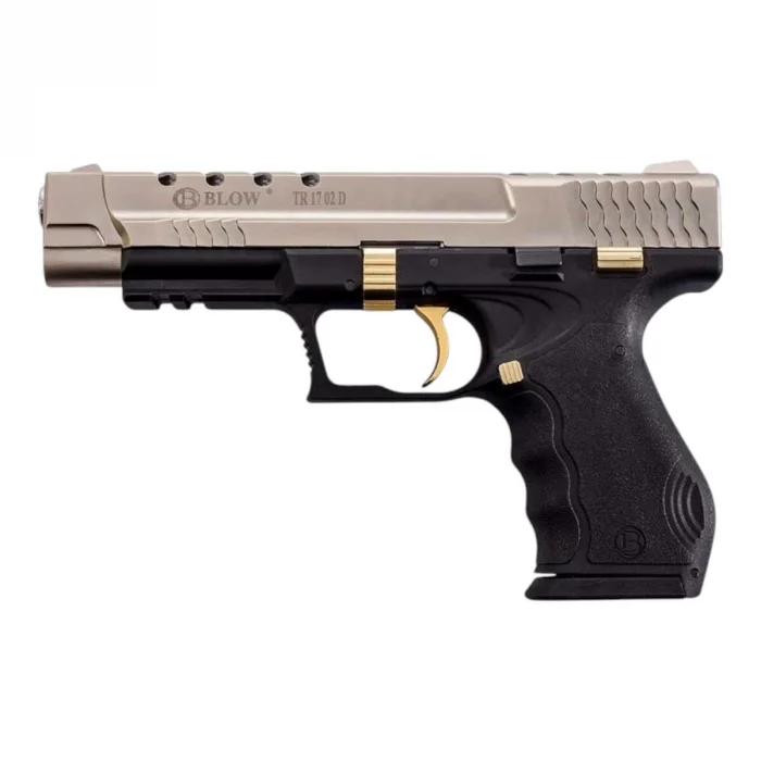 Blow TR 17 02 D Kurusıkı Tabanca - Saten - Delikli Kızak