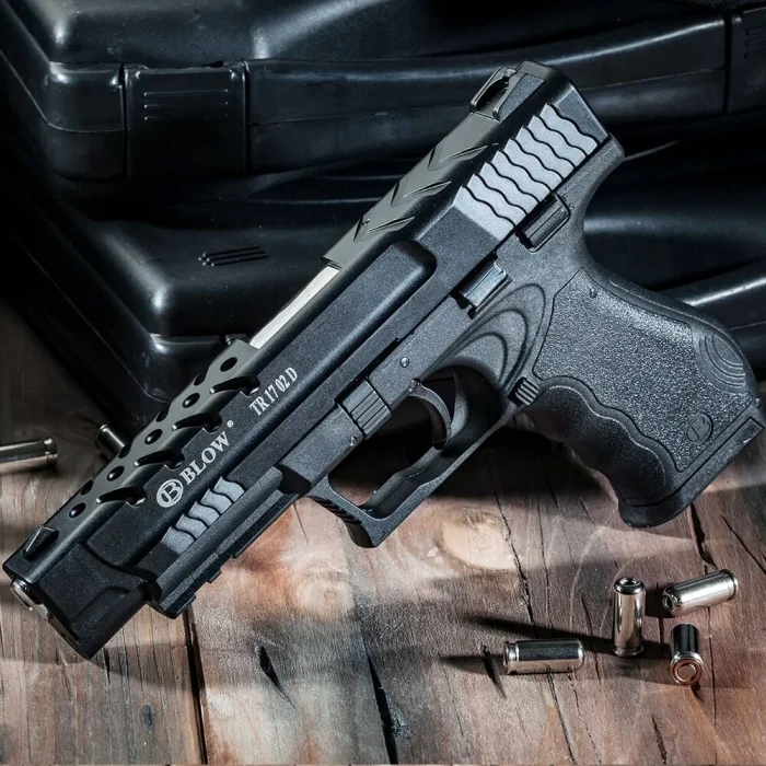 Blow TR 17 02 D Kurusıkı Tabanca - Siyah - Delikli Kızak