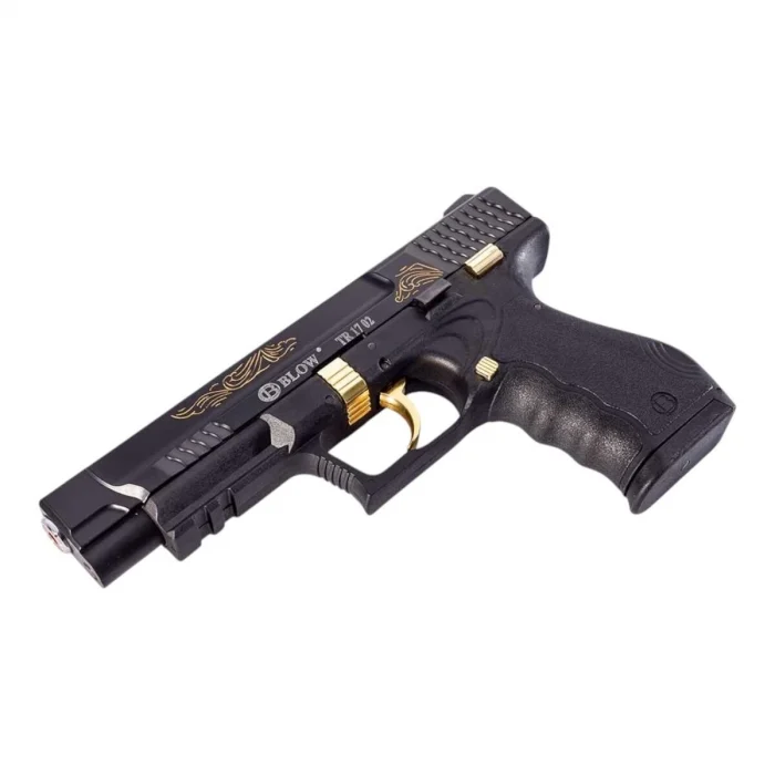 Blow TR 17 02 Kurusıkı Tabanca - İşlemeli Altın Parçalı