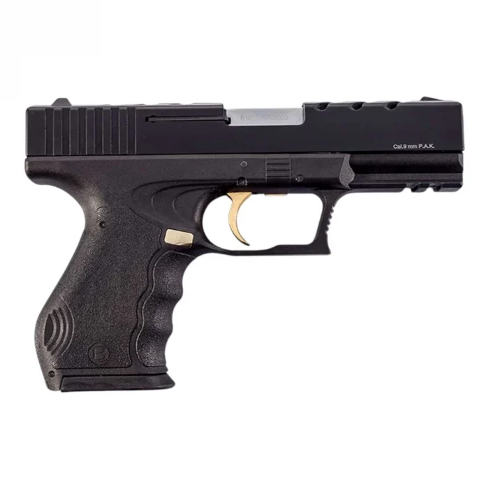 Blow TR 17 D Kurusıkı Tabanca - Delikli Kızak -Siyah Altın Parçalı