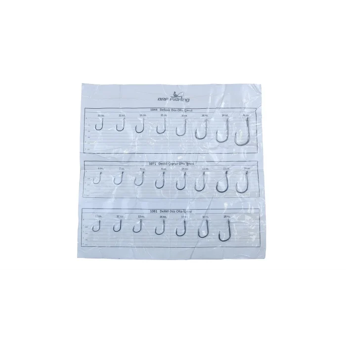 Brf Fishing 1071 Chinu Ring Delikli Çapraz Olta İğnesi 50 Adet