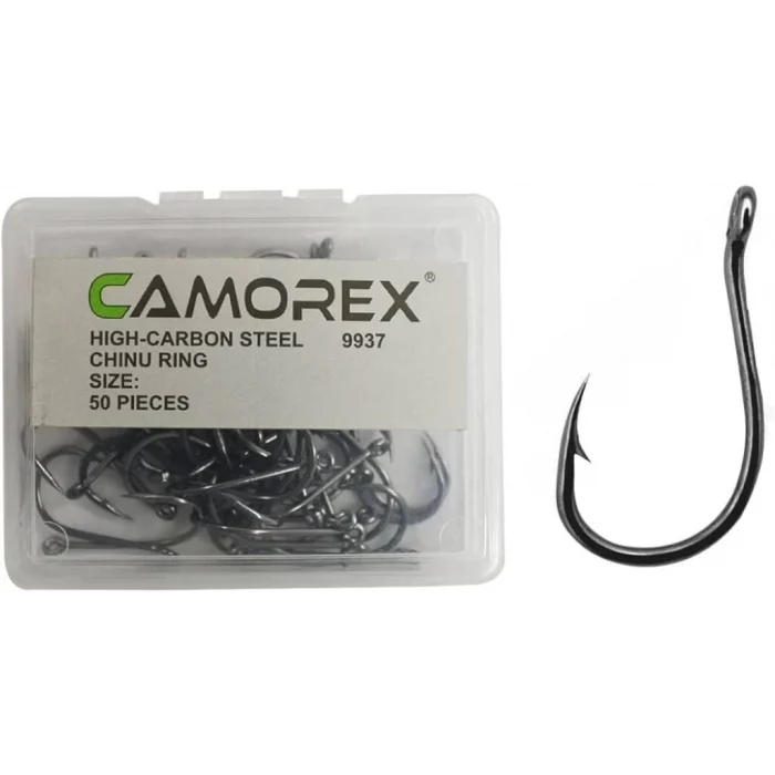 Camorex 9937 Delikli Karbon Çapraz Olta İğne / 50 Adet
