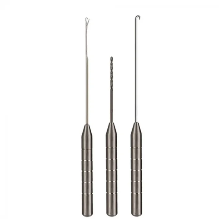 Captain Boili Delici Needle 3lü Set Alüminium - 7801