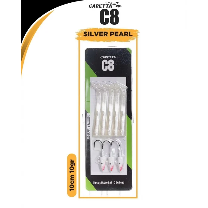 Caretta C8 10cm 10gr Lrf Silikon Yem
