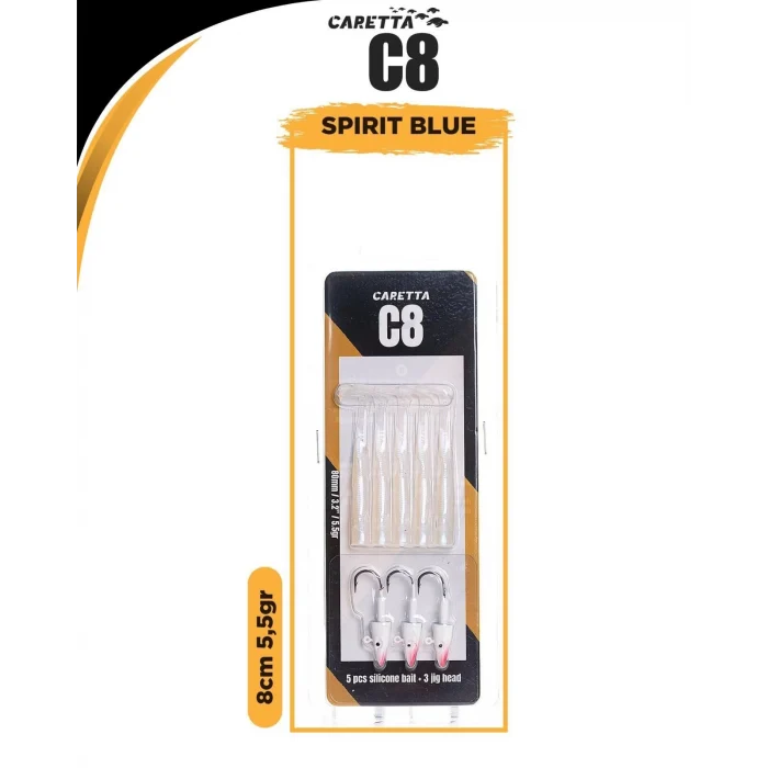 Caretta C8 8 Cm 5.5 Gr Silikon Yem