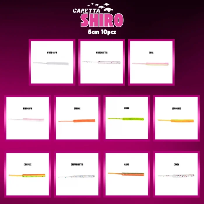 Caretta Shiro 5 cm Kokulu Lrf Silikon Yem