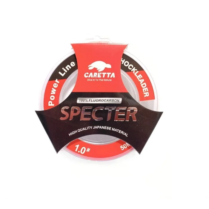 Caretta Specter Fluorocarbon Shock Leader Misina