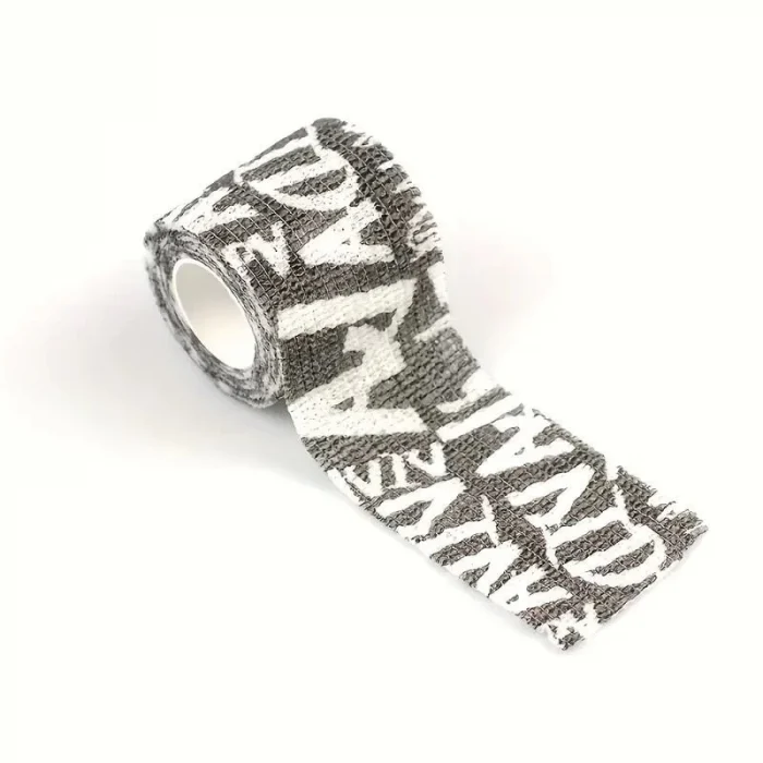 Çetin Av Kamuflaj Bant 5cm x 4.5 mt Su Geçirmez Bant - Harf Desenli