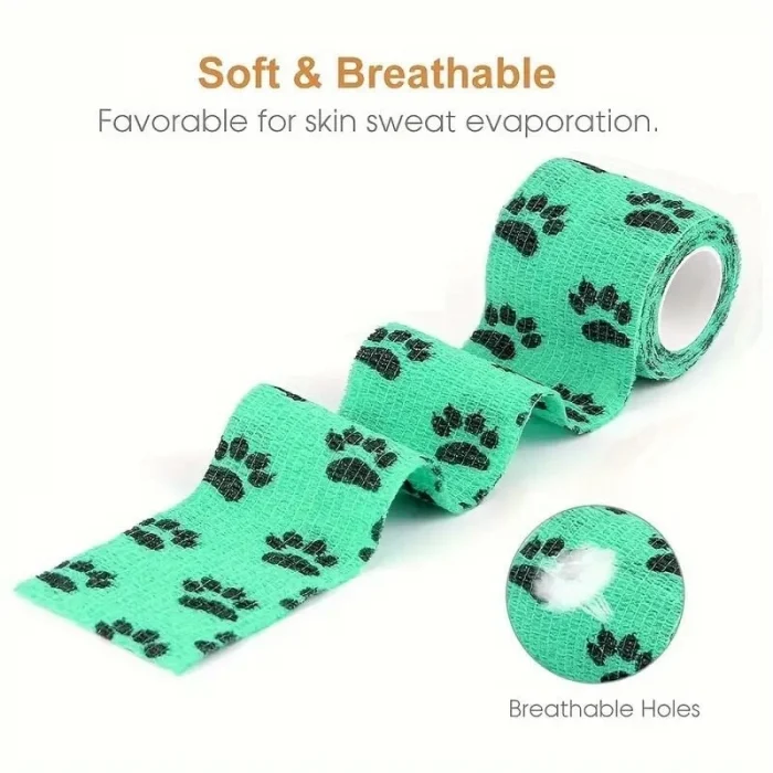 Çetin Av Kamuflaj Bant 5cm x 4.5 mt Su Geçirmez Bant Pati Desen - Beyaz