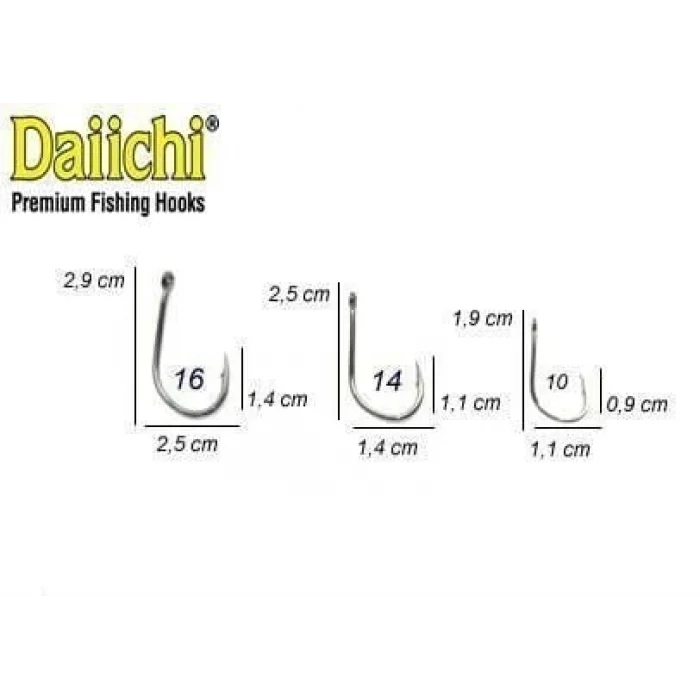 Daiichi Kantsuki Black Nikel Premium Olta İğnesi