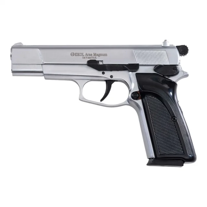 Ekol Voltran Aras Magnum Kurusıkı Tabanca - Mat Krom