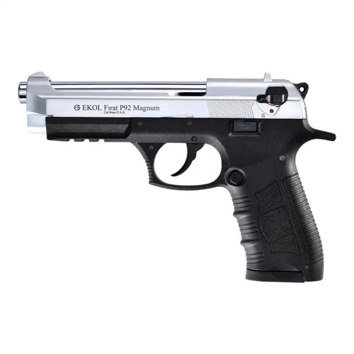 Ekol Voltran Fırat P 92 Kurusıkı Tabanca - Mat Krom