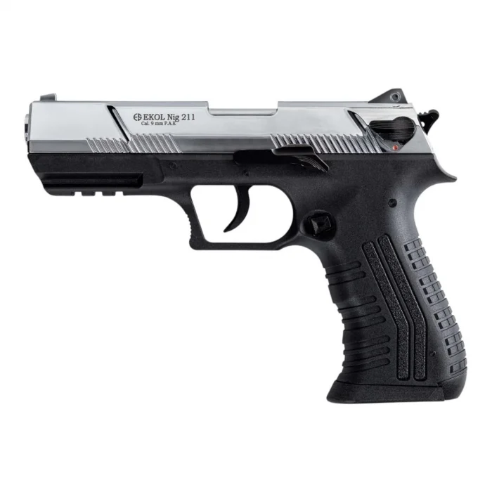 Ekol Voltran Nig 211 Kurusıkı Tabanca - Parlak Krom