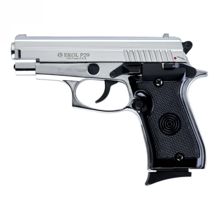 Ekol Voltran P29 Kurusıkı Tabanca - Parlak Krom