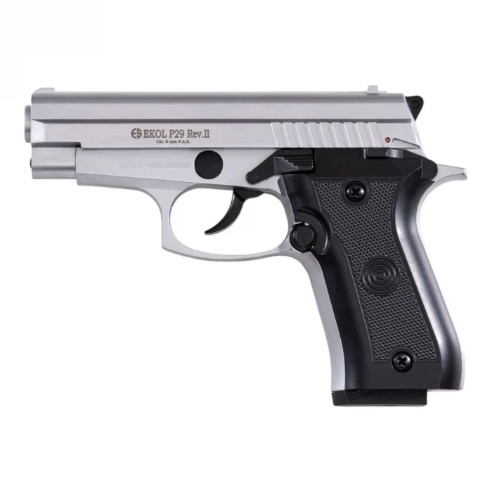 Ekol Voltran P29  Rev II Kurusıkı Tabanca - Mat Krom