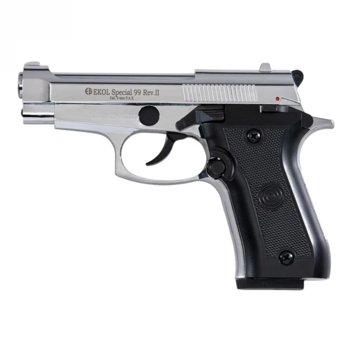 Ekol Voltran Special 99 Rev II Kurusıkı Tabanca - Parlak Krom