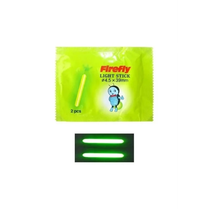 Firefly Light Stick 2 Parça 4,5 X 39mm Fosfor-Şamandıra Fosforu - 50 Paket