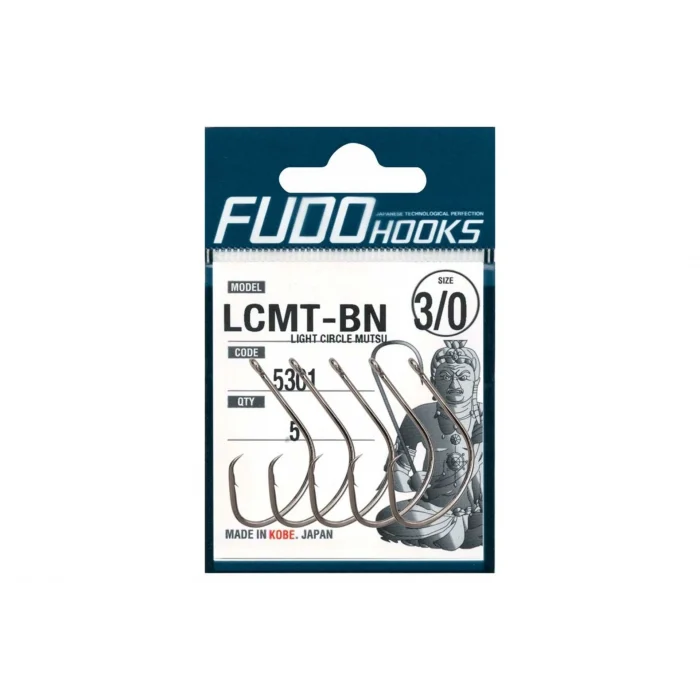 Fudo 5301 Light Circle Mutsu Black Nikel İğne