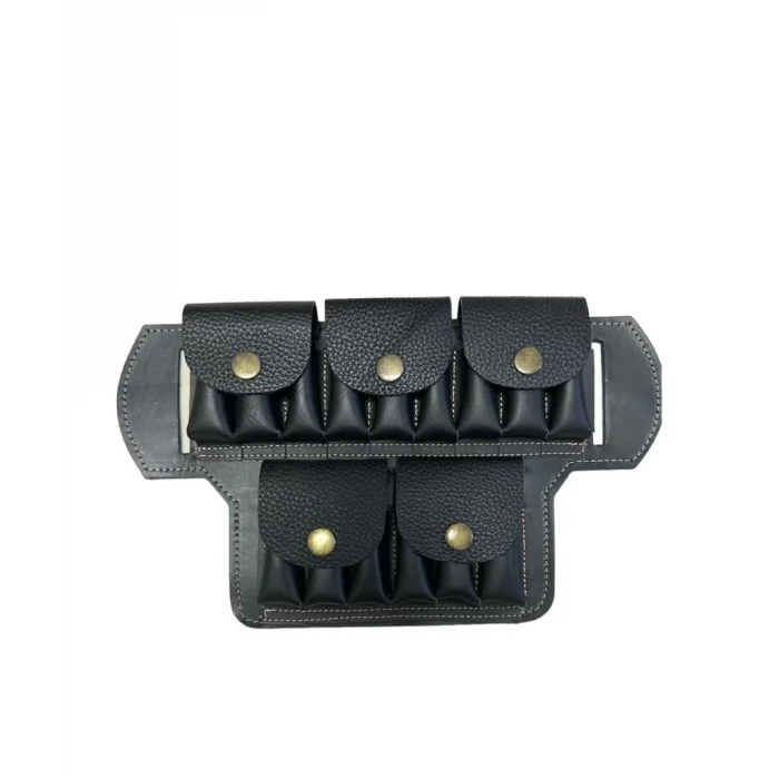 Gerçek Deri Kemere Takılan 15 li Fişeklik