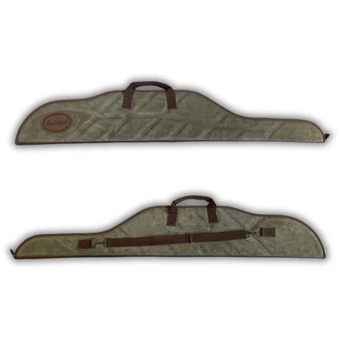 Hunterland Dürbünlü Tüfek Kılıfı Haki Sert Baklava Desen - 135cm