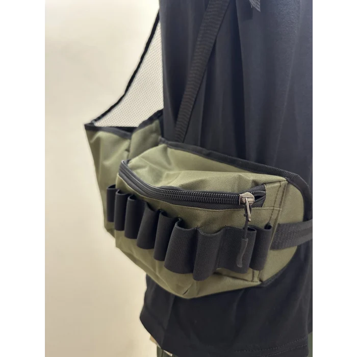 Hunthink HS060 VestPack Haki Çantalı Avcı Yeleği