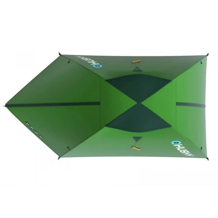 HUSKY Bret 2 Kişilik 4 Mevsim Kamp Çadırı Yeşil