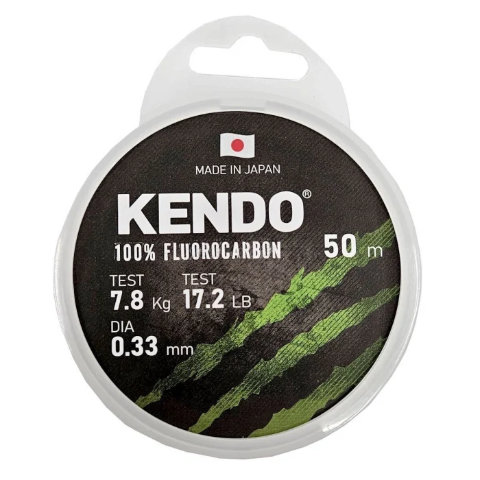 Kendo 100% Fluorocarbon White Misina / 50m