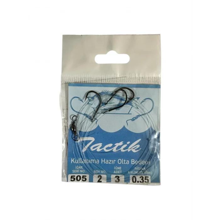 Kullanıma Hazır Olta Bedeni - 3 İğneli