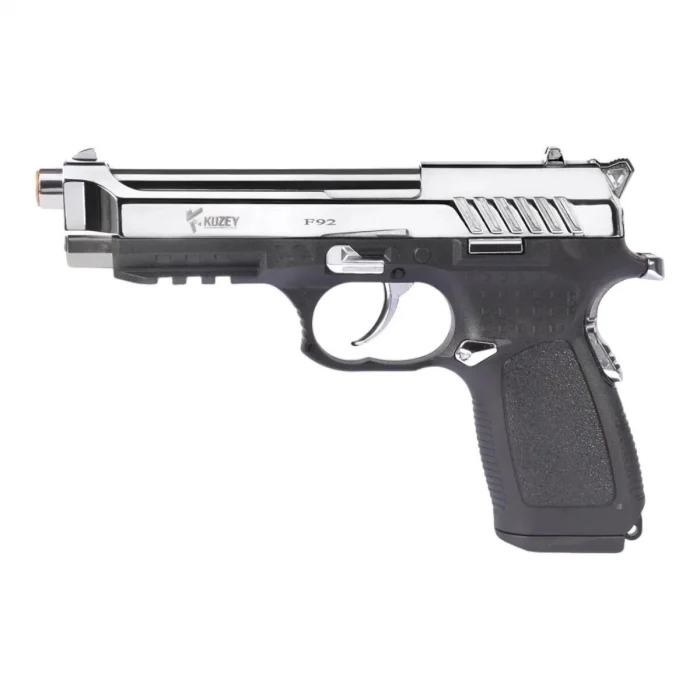 Kuzey F92 Kurusıkı Tabanca - Parlak Krom