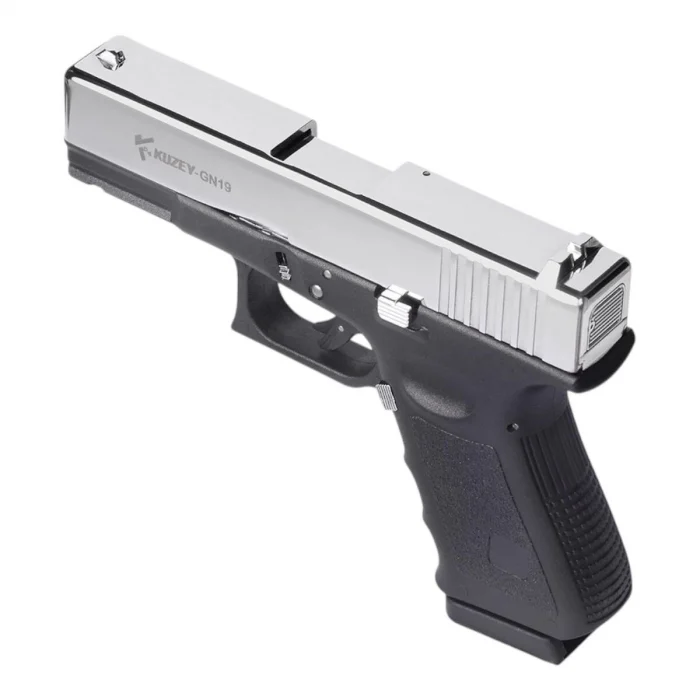 Kuzey GN19 Kurusıkı Tabanca - Parlak Krom