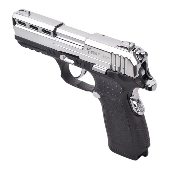 Kuzey S320 Kurusıkı Tabanca - Parlak Krom