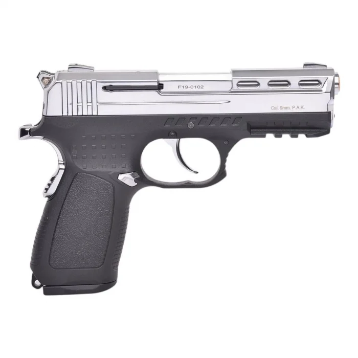 Kuzey S320 Kurusıkı Tabanca - Parlak Krom