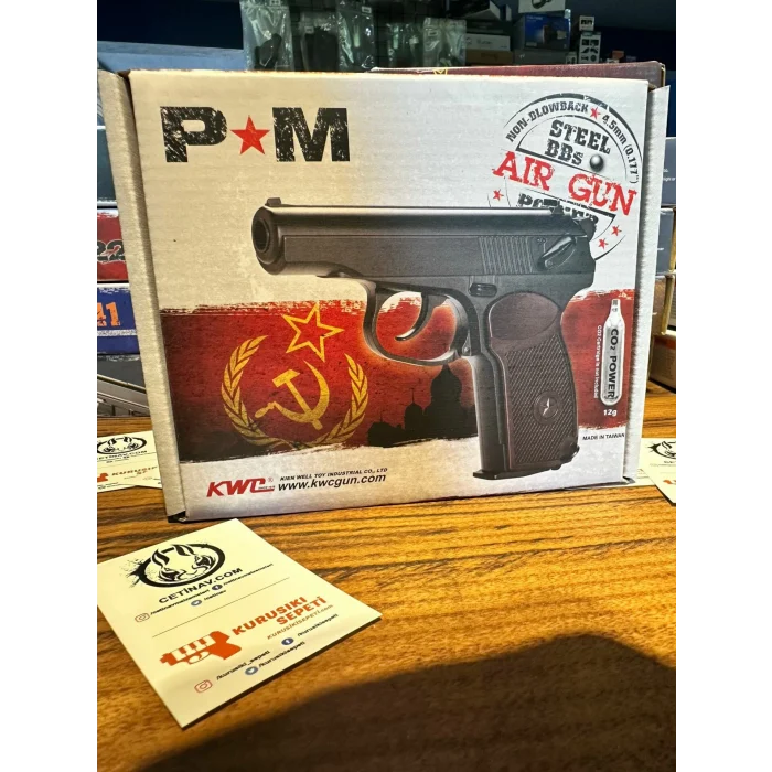 KWC Makarov Havalı Tabanca - CO2 4.5 mm / KM44