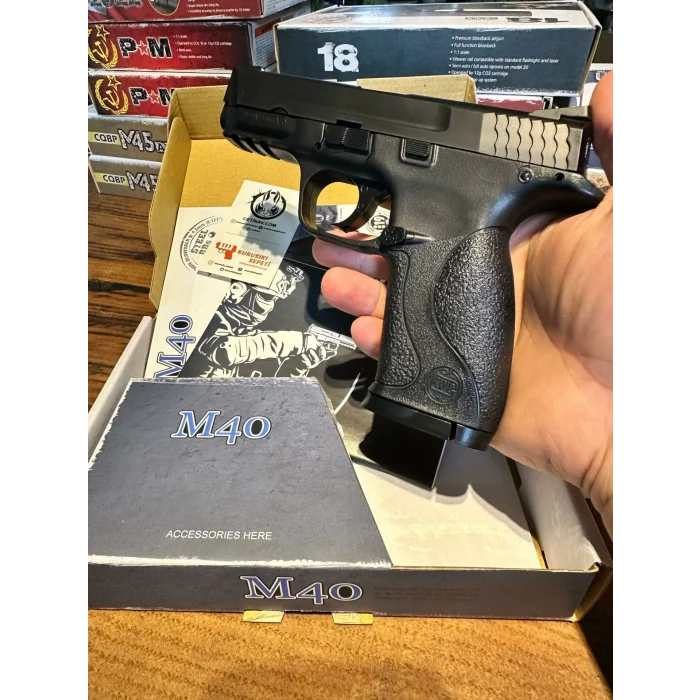 KWC Smith & Wesson Abs Havalı Tabanca - CO2 4.5 mm / KM48ABS