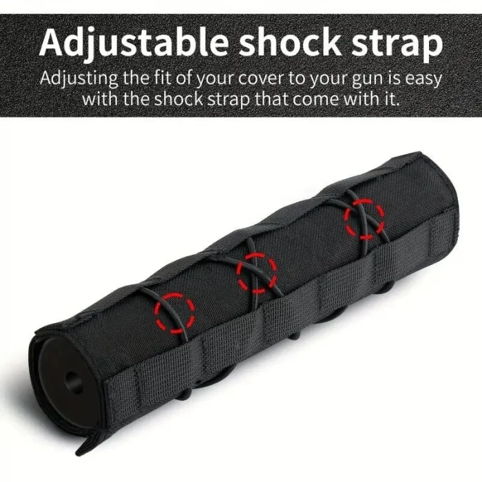 Namlu/Susturucu Giydirme Koruyucu Cordura Kılıfı 22cm - ACU