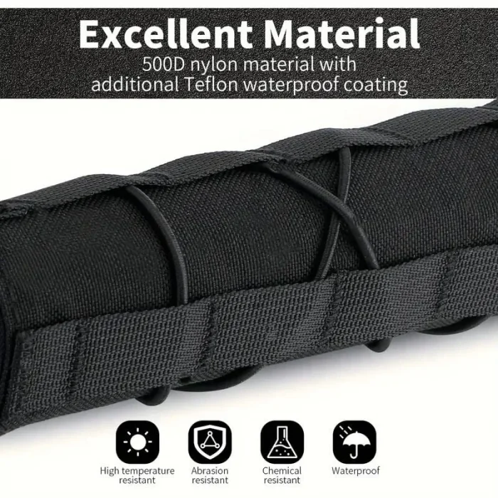 Namlu/Susturucu Giydirme Koruyucu Cordura Kılıfı 22cm - Çöl Rengi