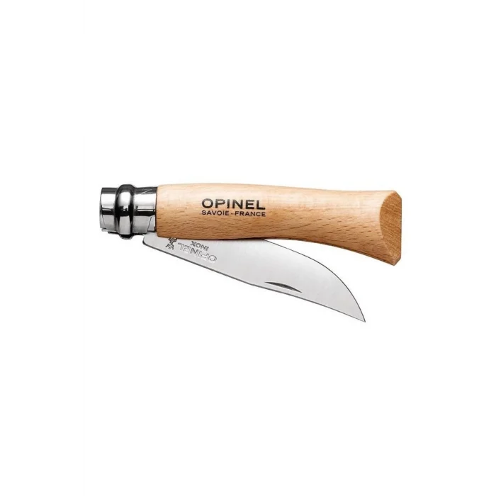 Opinel Inox 7 No Kayın Saplı Paslanmaz Çelik Çakı