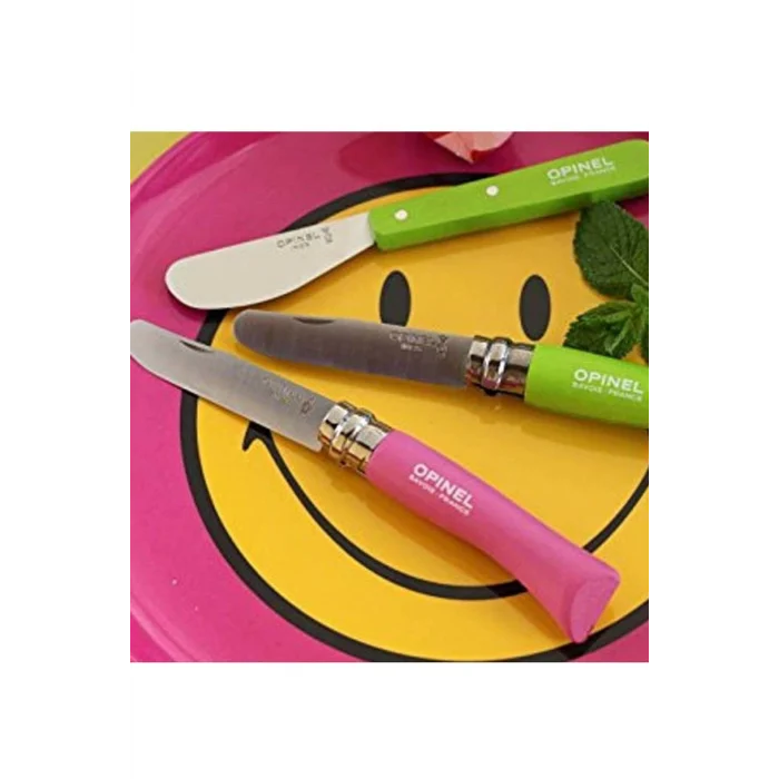 Opinel Inox No 7 Paslanmaz Çelik Çakı (Pembe)