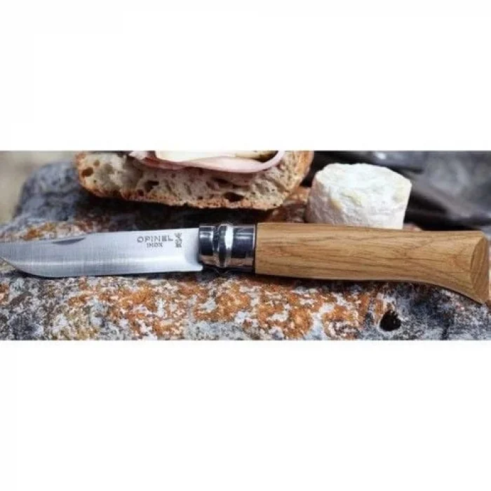 Opinel Inox No 8 Meşe Saplı Paslanmaz Çelik Çakı