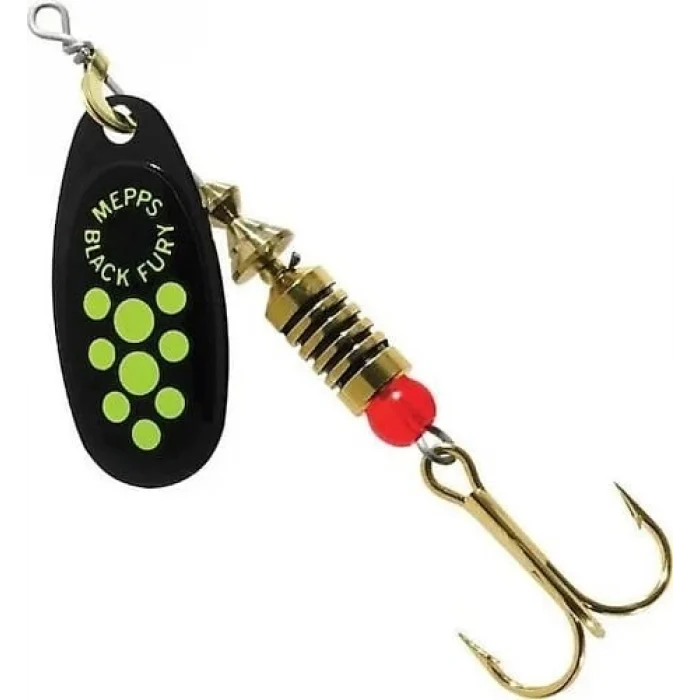 Oskar Döner Kaşık Olta Siyah-Sarı Benekli