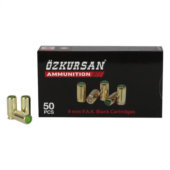 Özkursan 5701 9mm Kurusıkı Ses Mermisi