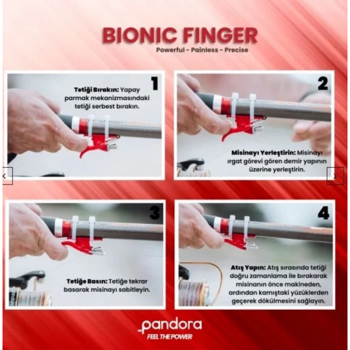Pandora Bionic Finger Surf Atış Aparatı