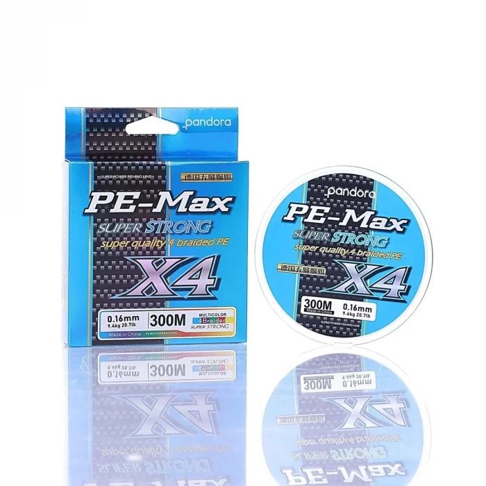 Pandora Pe-Max 4x Örgü İp Olta Misinası Multicolor 300m
