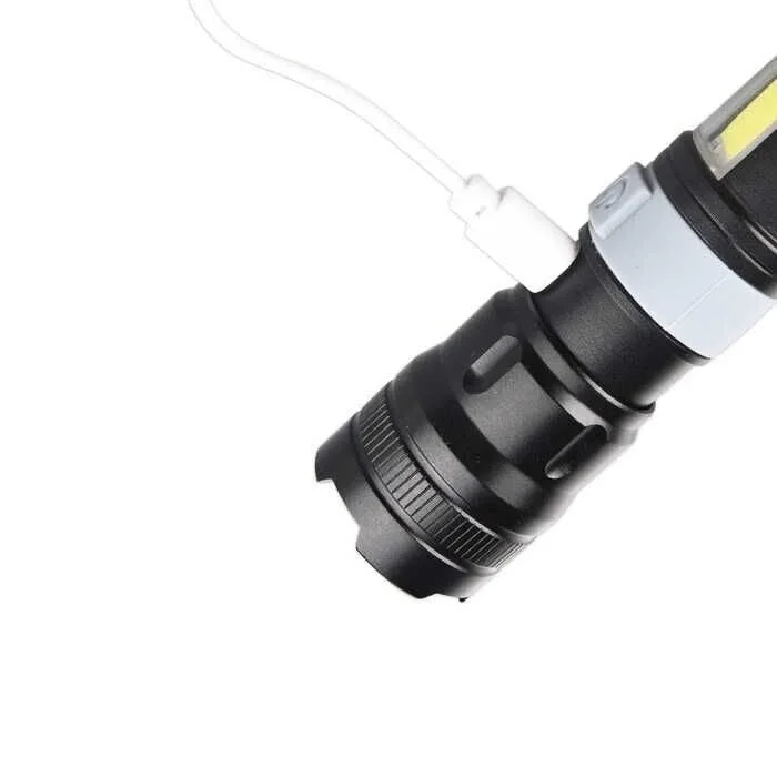 Panther LED El Feneri USB Şarjlı Fener PT-4018 / P50